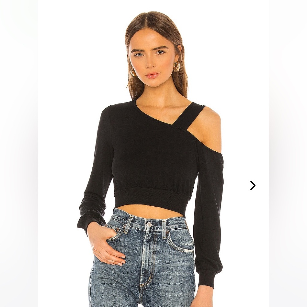 Lovers & Friends Rosaline Top Black Size Small